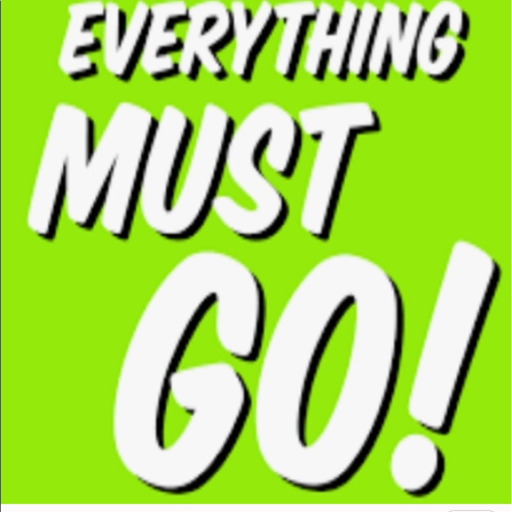 SOLD OUT CLOSET IS A HAPPY CLOSET